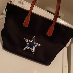 Dooney and Bourke Dallas Cowboys tote purse